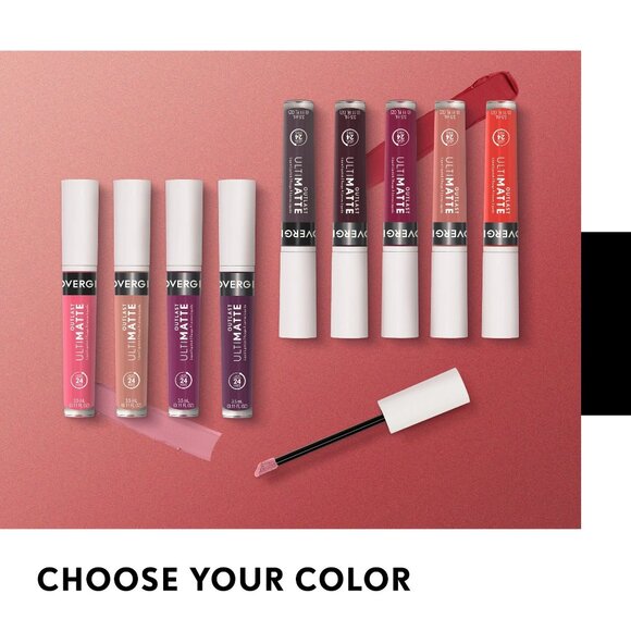 COVERGIRL OUTLAST ULTIMATTE Liquid Lipstick #155 Noir & Forever - Picture 4 of 5